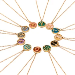 Collier signe astrologique balance