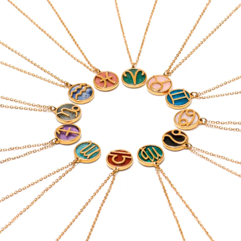 Collier signe astrologique balance