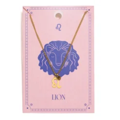 Collier signe astrologique Lion