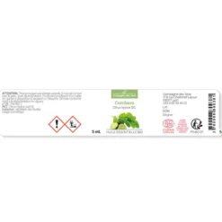 Combava (citrus hystrix) - huile essentielle bio - 10ml garantie chromacert® - c