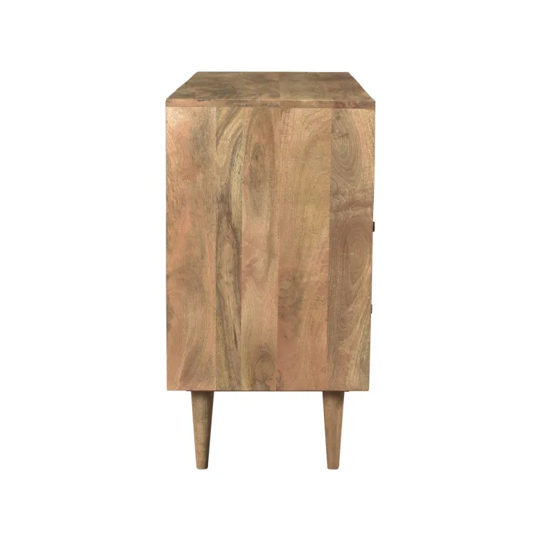 Commode en bois 6 tiroirs à motifs - tali