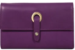 Compagnon tout-en-un katana cuir sauvage Violet