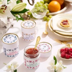 Confiture fraise framboise lys