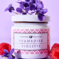 Confiture framboise violette 100g