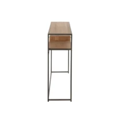 Console bois naturel h.86cm