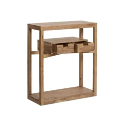 Console en bois d'acacia massif oslo