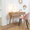 Console en bois de sapin natural
