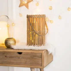 Console en bois de sapin natural