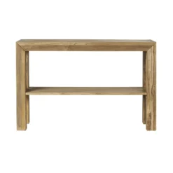 Console en bois teck recyclé