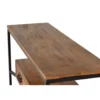 Console 2 tiroirs bois marron - méséline