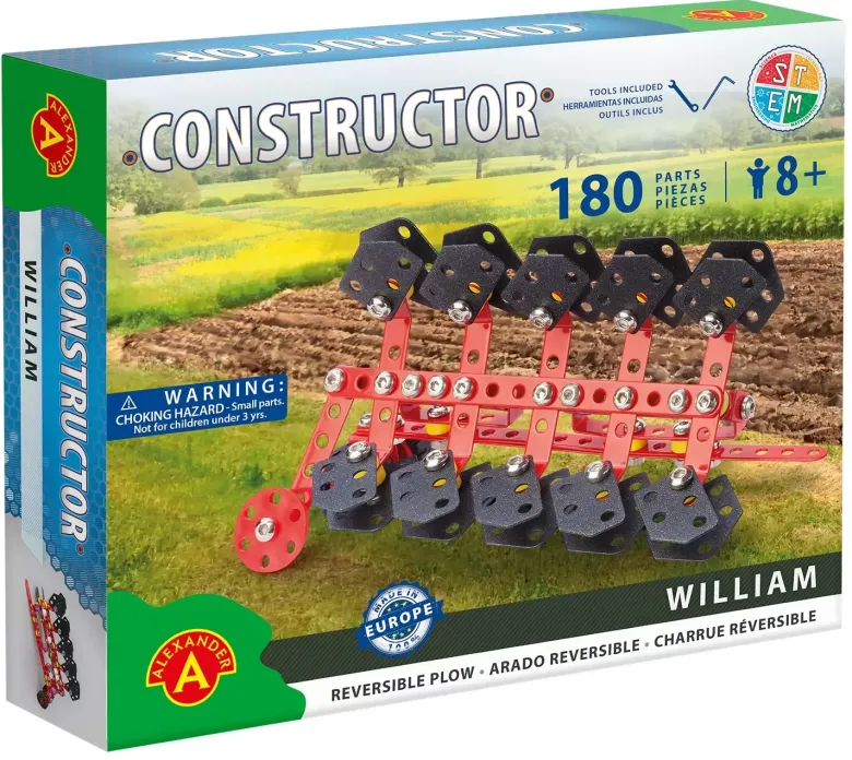 Constructor william - charrue réversibl