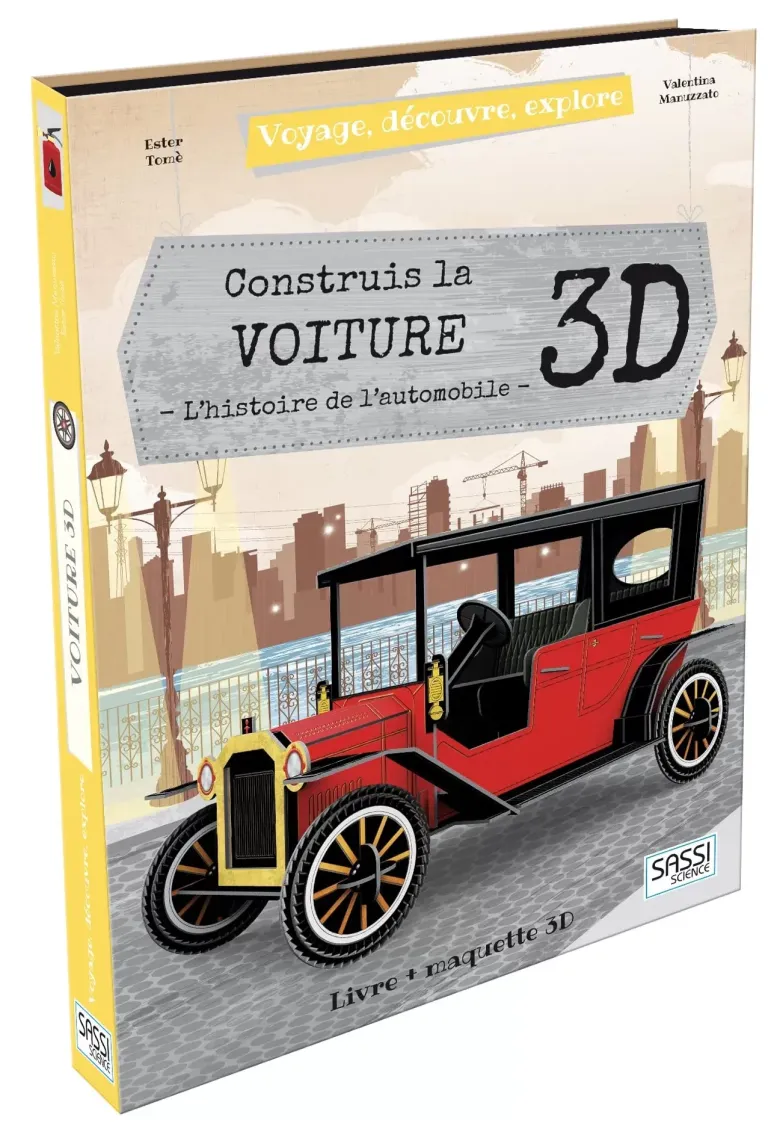 Construis la voiture 3d