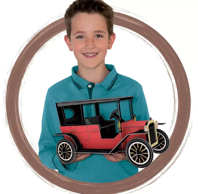 Construis la voiture 3d