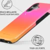 Coque magsafe pour iphone 16 plus tough motifs sunset club burga