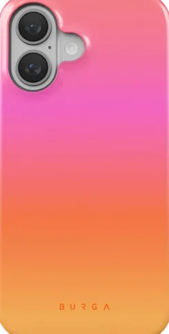 Coque magsafe pour iphone 16 plus tough motifs sunset club burga