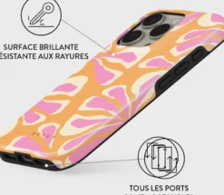 Coque magsafe pour iphone 16 pro max tough motifs aloha burga