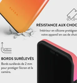 Coque magsafe pour iphone 15 pro max tough motifs sunset club burga