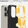 Coque magsafe pour iphone 16 pro tough motifs lemon tart burga