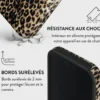 Coque magsafe pour iphone 16 pro max tough motifs player burga