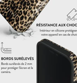 Coque magsafe pour iphone 16 pro max tough motifs player burga