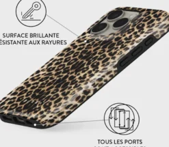 Coque magsafe pour iphone 16 pro max tough motifs player burga