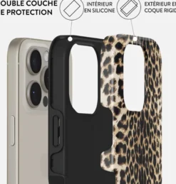Coque magsafe pour iphone 16 pro max tough motifs player burga