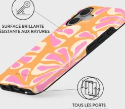 Coque magsafe pour iphone 16 tough motifs aloha burga