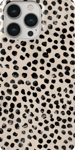 Coque pour iphone 13 pro rigide motifs almond latte burga