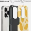 Coque pour iphone 13 pro rigide motifs lemon tart burga