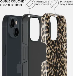Coque pour iphone 13 rigide motifs player burga