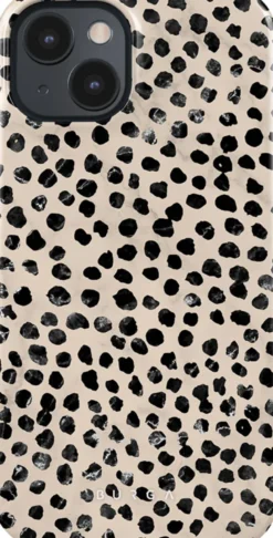 Coque pour iphone 15 rigide motifs almond latte burga