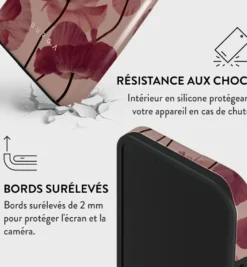 Coque pour iphone 13 rigide motifs tender kiss burga
