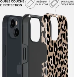 Coque pour iphone 14 tough motifs pure instinct burga