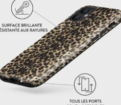 Coque pour iphone 12 tough motifs player burga
