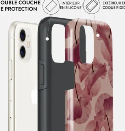 Coque pour iphone 11 tough motifs tender kiss burga