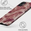 Coque pour iphone 12 tough motifs tender kiss burga