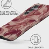 Coque pour samsung galaxy s24 rigide motifs tender kiss burga
