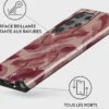 Coque pour samsung galaxy s24 ultra rigide motifs tender kiss burga