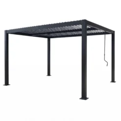 Corfu pergola bioclimatique structure aluminium lames orientables 4x3m