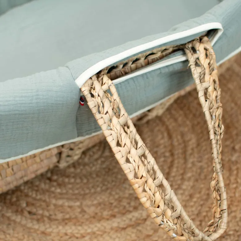 Couffin bébé matelas drap jeanne - tu