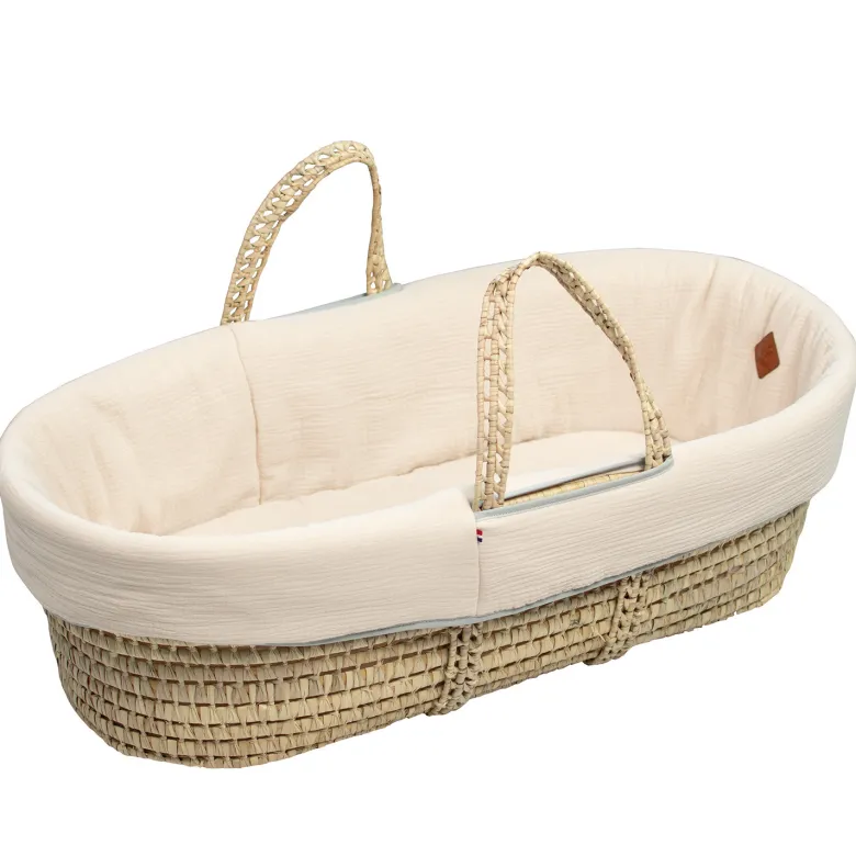 Couffin bébé matelas drap jeanne - tu