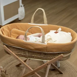 Couffin bébé matelas drap jeanne - tu