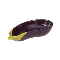 Coupe aubergine 27x12,7 cm