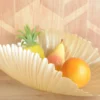 Coupe décorative vanille 43x25cm