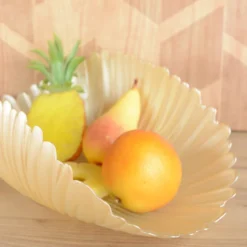 Coupe décorative vanille 43x25cm