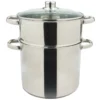 Couscoussier inox 24 cm 9 litres
