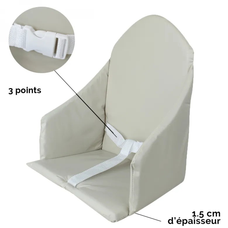 Coussin d'assise pour chaise haute