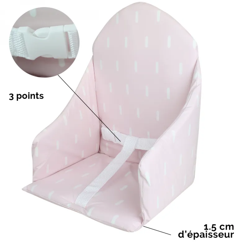 Coussin d'assise pour chaise haute