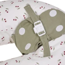 Coussin de grossesse multirelax en coton cerises