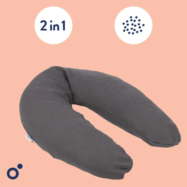 Coussin de maternité comfy big grey